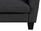 DS Rosa Linen Sofa Drak Grey284