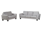 DS Rosa Linen Sofa Set Grey
