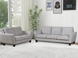 DS Rosa Linen Sofa Set Grey