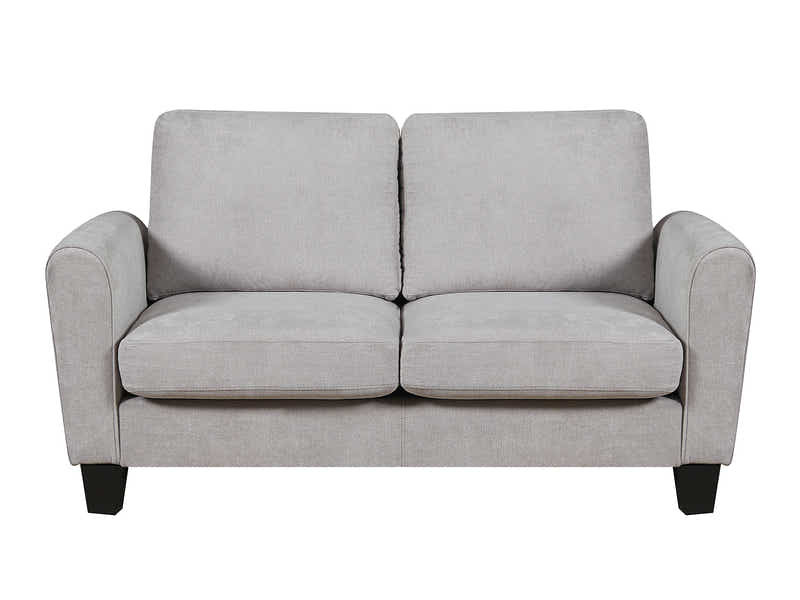 Rosa Linen Sofa Set Grey