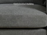 DS Rosa Linen Sofa Grey3184