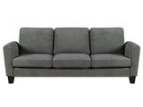DS Rosa Linen Sofa Grey3184