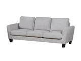 DS Rosa Linen Sofa Grey3187