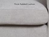 DS Rosa Linen Sofa Grey3187