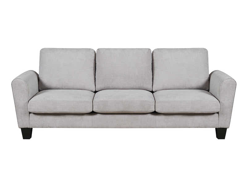 Rosa Linen Sofa Grey3187
