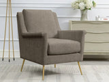 Leisure Chair 1636 Linen Beige Grey