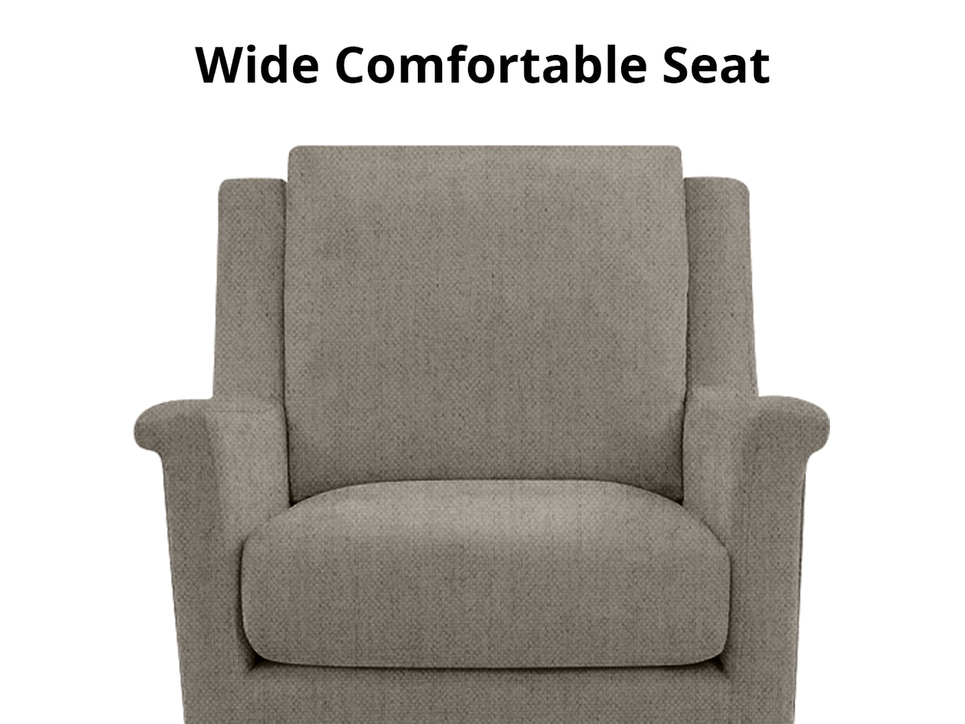 Leisure Chair 1636 Linen Beige Grey