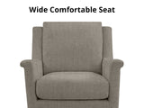 Leisure Chair 1636 Linen Beige Grey