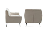 Leisure Chair S48 Linen Beige Grey