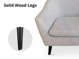 Leisure Chair S50 Linen Beige Grey