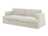 DS Levinson Corduroy Sofa Beige