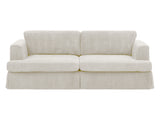 DS Levinson Corduroy Sofa Beige
