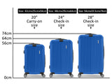 New Luggage Blue