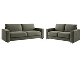 Chenille 3-Piece Sofa Set - Green
