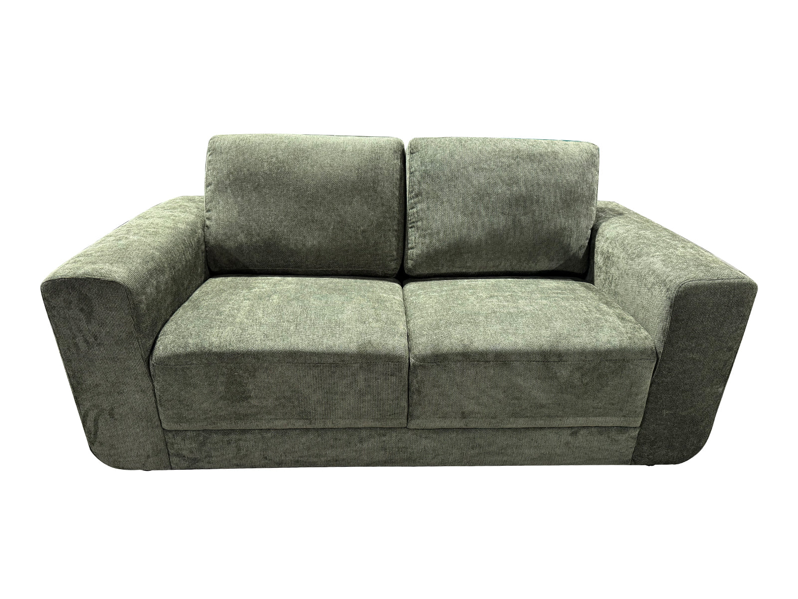Chenille 3-Piece Sofa Set - Green
