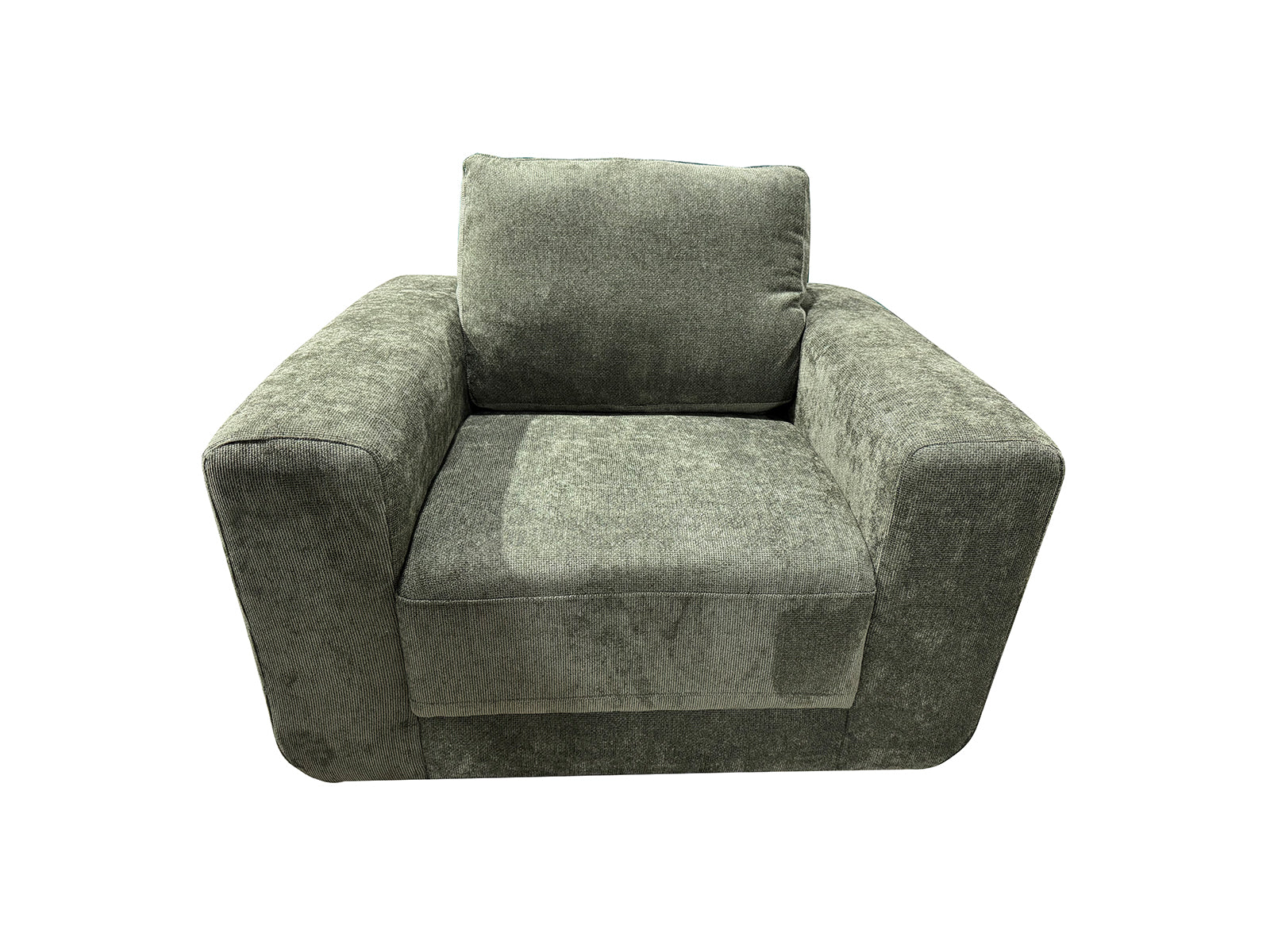 Chenille 3-Piece Sofa Set - Green