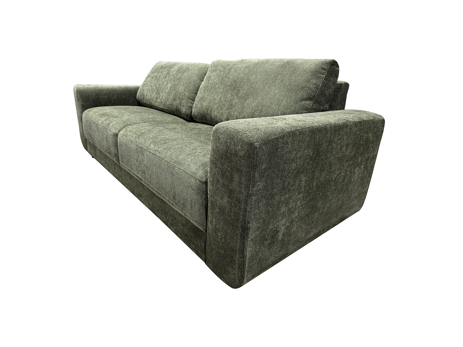 Chenille 3-Piece Sofa Set - Green