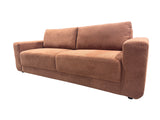 Chenille 3-Piece Sofa Set - Orange