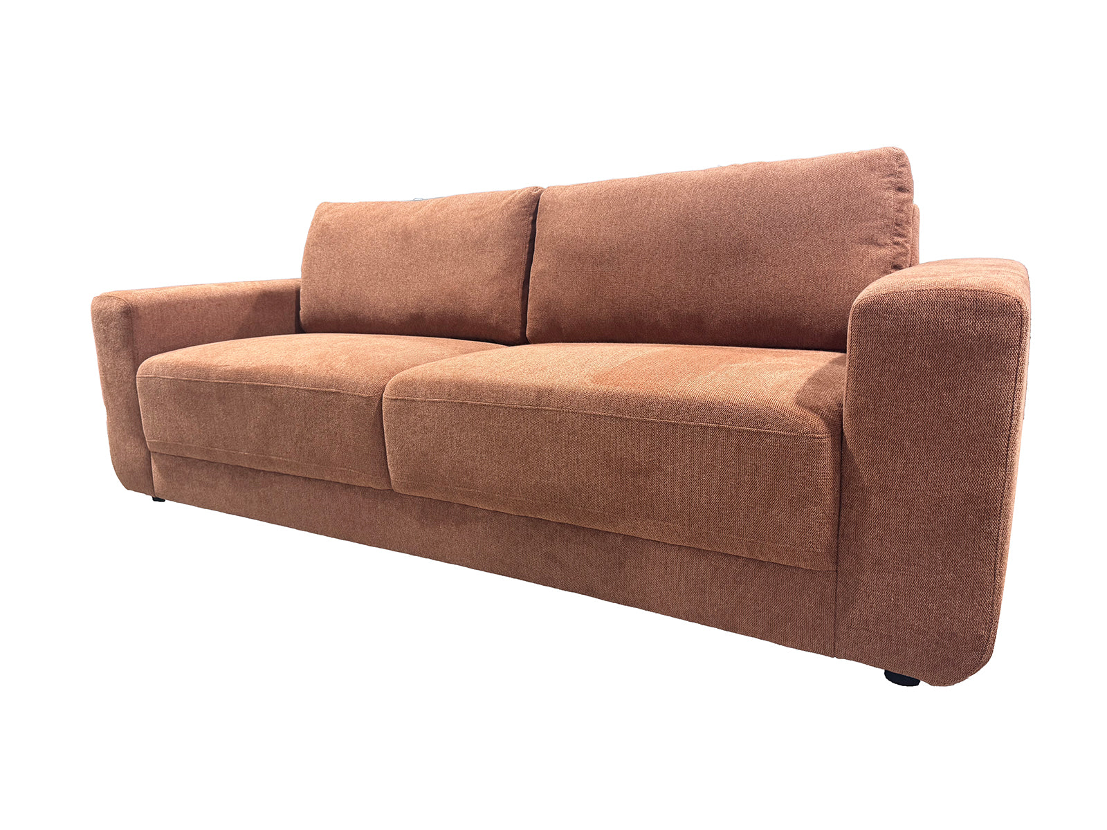 Chenille 3-Piece Sofa Set - Orange