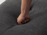 Paxton Chenille Modular Sofa Dark Grey 5+1