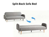 Parisha Sofa Bed Linen Grey