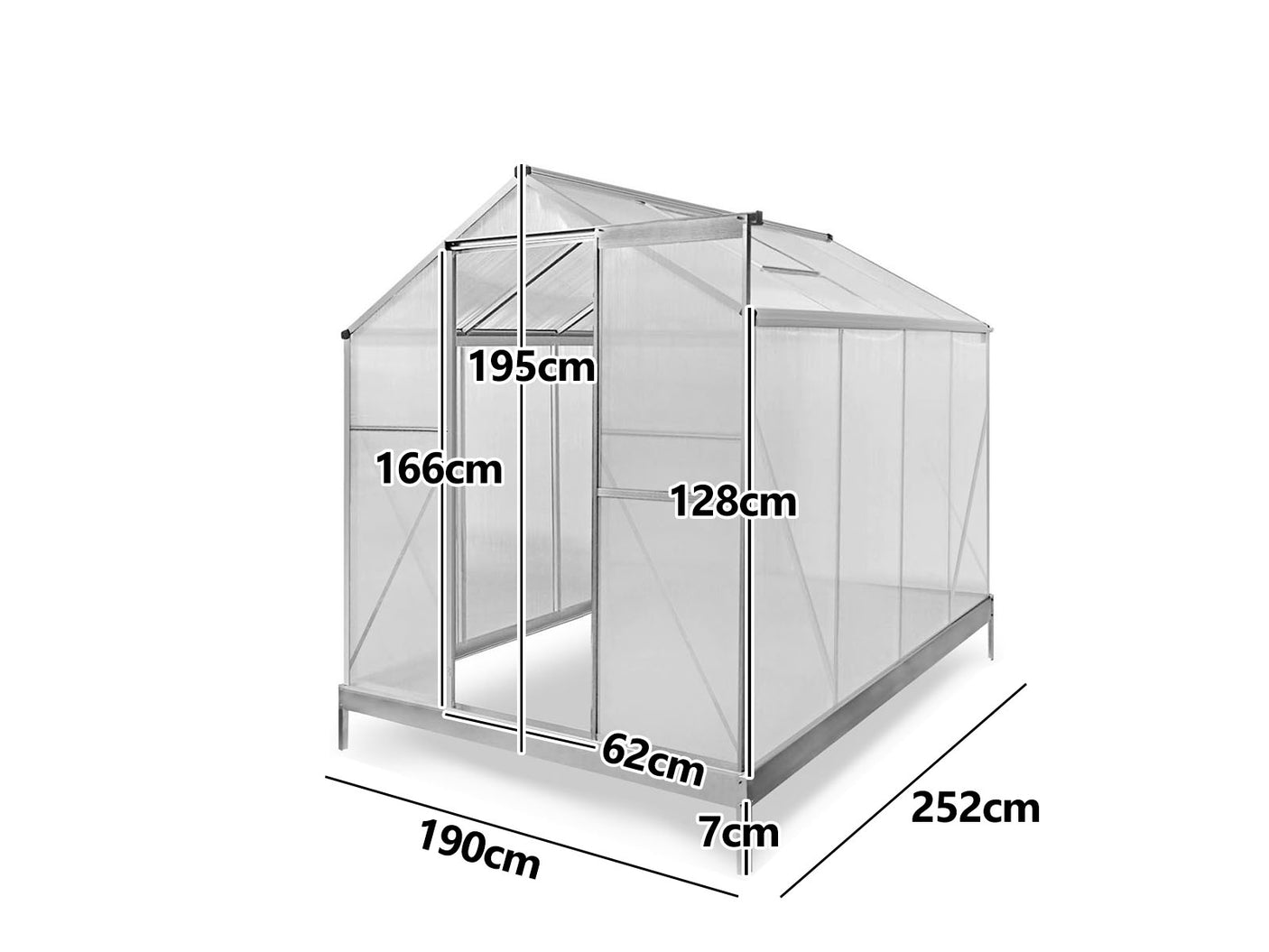 Green House 6'X8'Ft