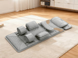 DS Novello Full Body Massage Mat with Air Press Calf Band Light Grey