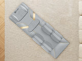 DS Novello Full Body Massage Mat with Air Press Light Grey