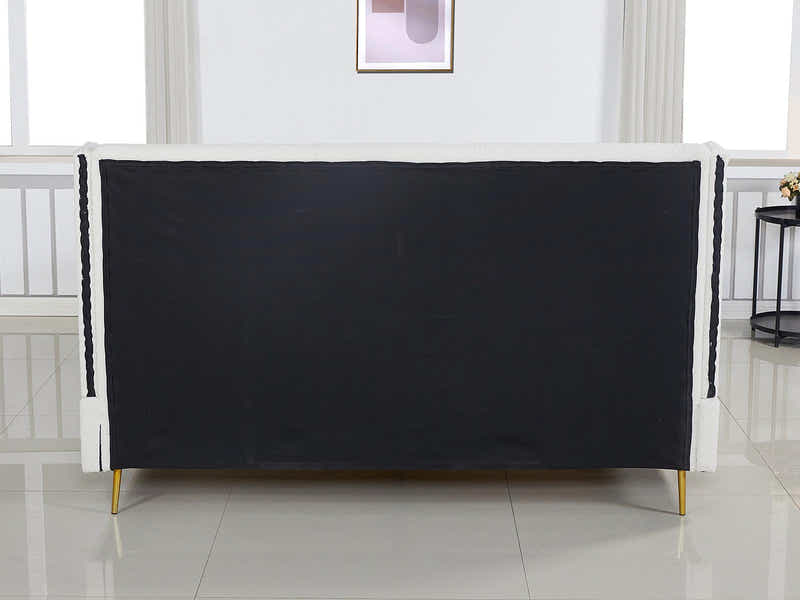 Santos Boucle Bed Frame - Double