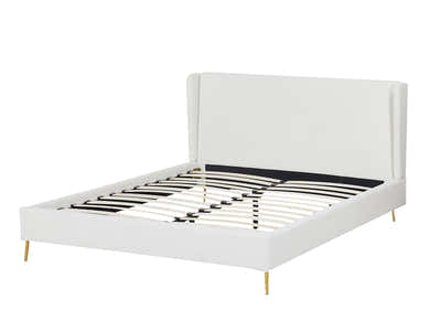 Santos Boucle Bed Frame - Double