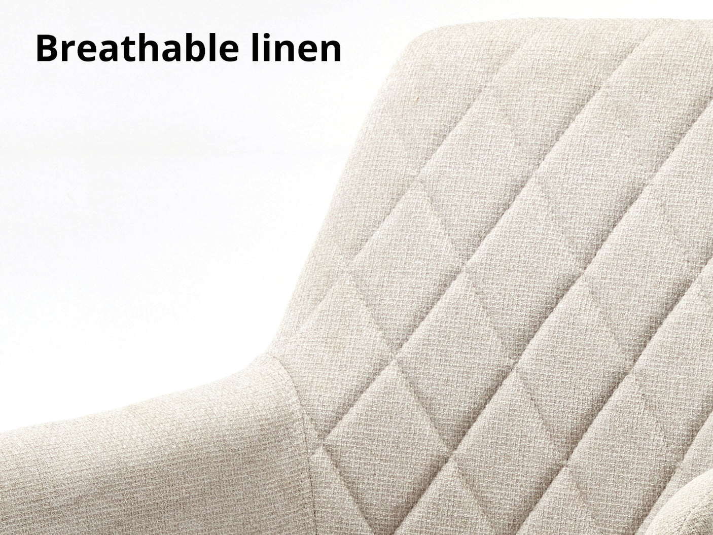 Sania Dining Chair Beige x2