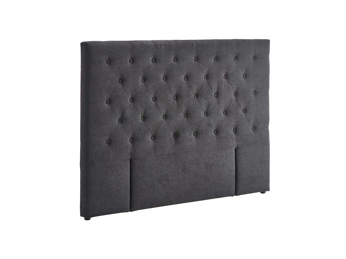 Rakel Headboard King Linen Black