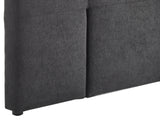 Rakel Headboard King Linen Black
