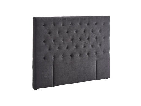 Rakel Headboard Queen Linen Black