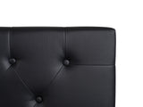 Raisa Headboard Queen Black