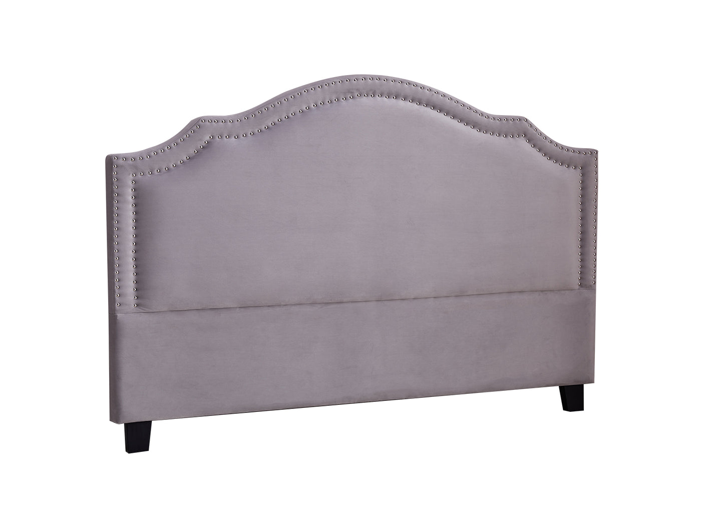 Headboard NZK Velvet Light Grey