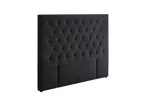 Rakel Headboard King Velvet Black