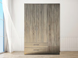 DS Alada 3 Doors Wardrobe With Drawers