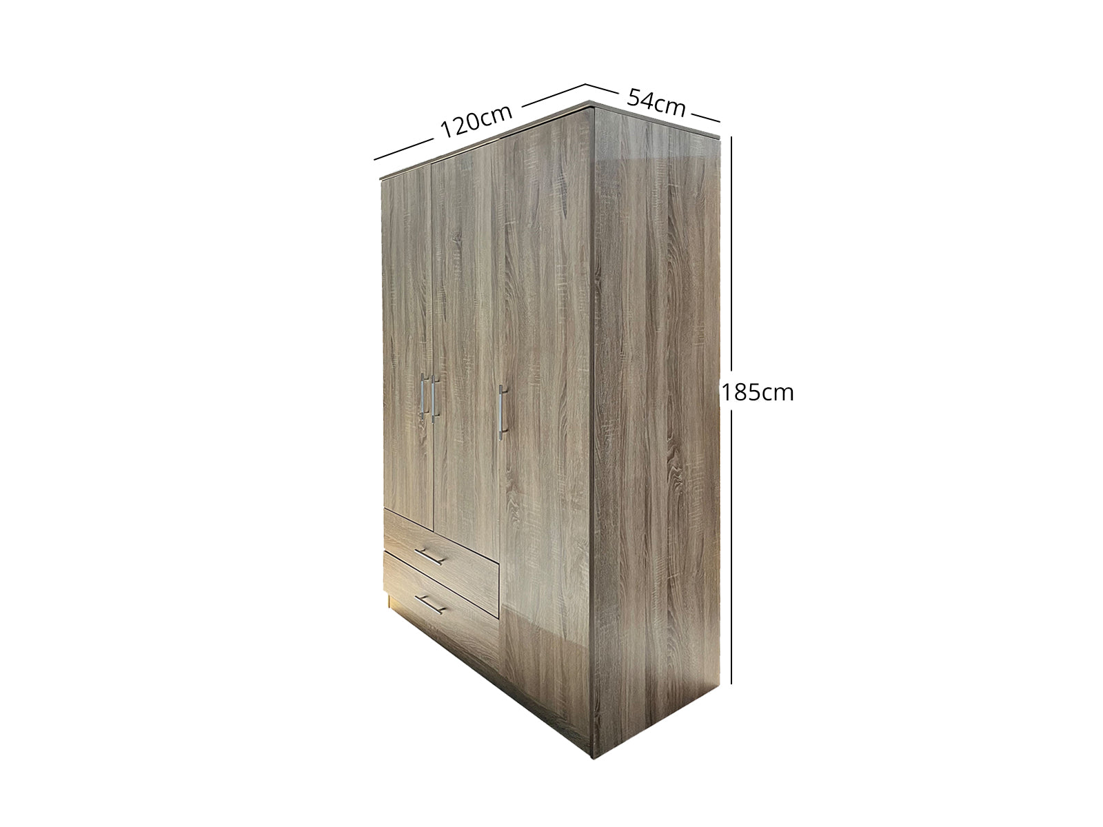 DS Alada 3 Doors Wardrobe With Drawers
