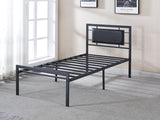 Dakota Metal Bed With Bonnell21 Mattress Combo - Single
