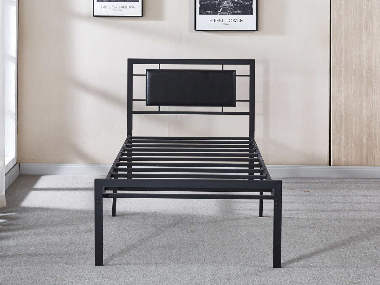 Dakota Metal Bed Frame & FIRM23 Mattress - Single
