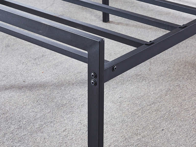 Dakota Metal Bed With Bonnell21 Mattress Combo - Single