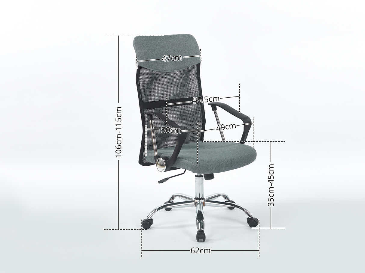 Meshmallow Office Chair - Grey