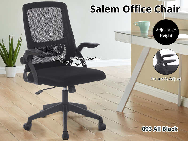 Salem Office Chair 093 all black