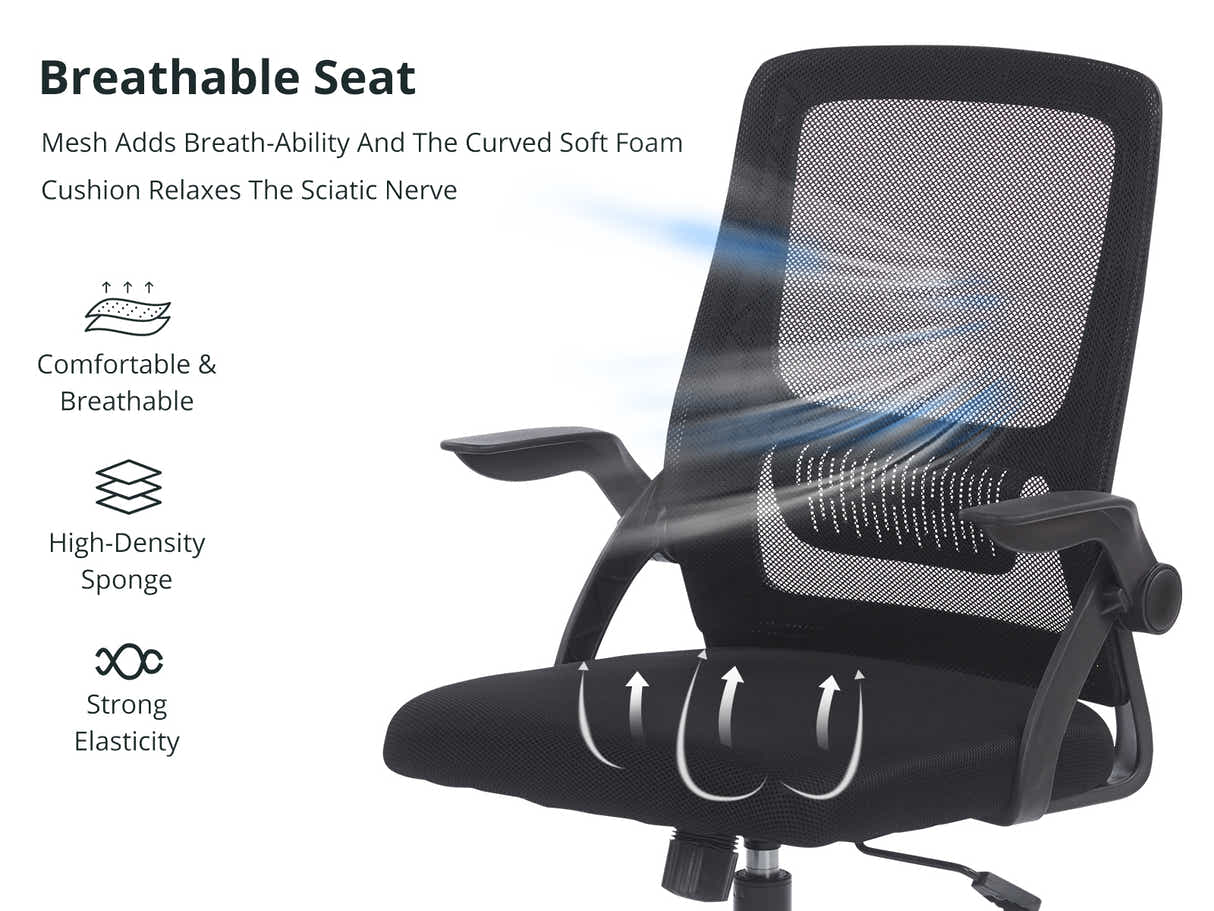 Salem Office Chair 093 - Black