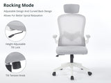 Ergo Office Chair 094 grey and white