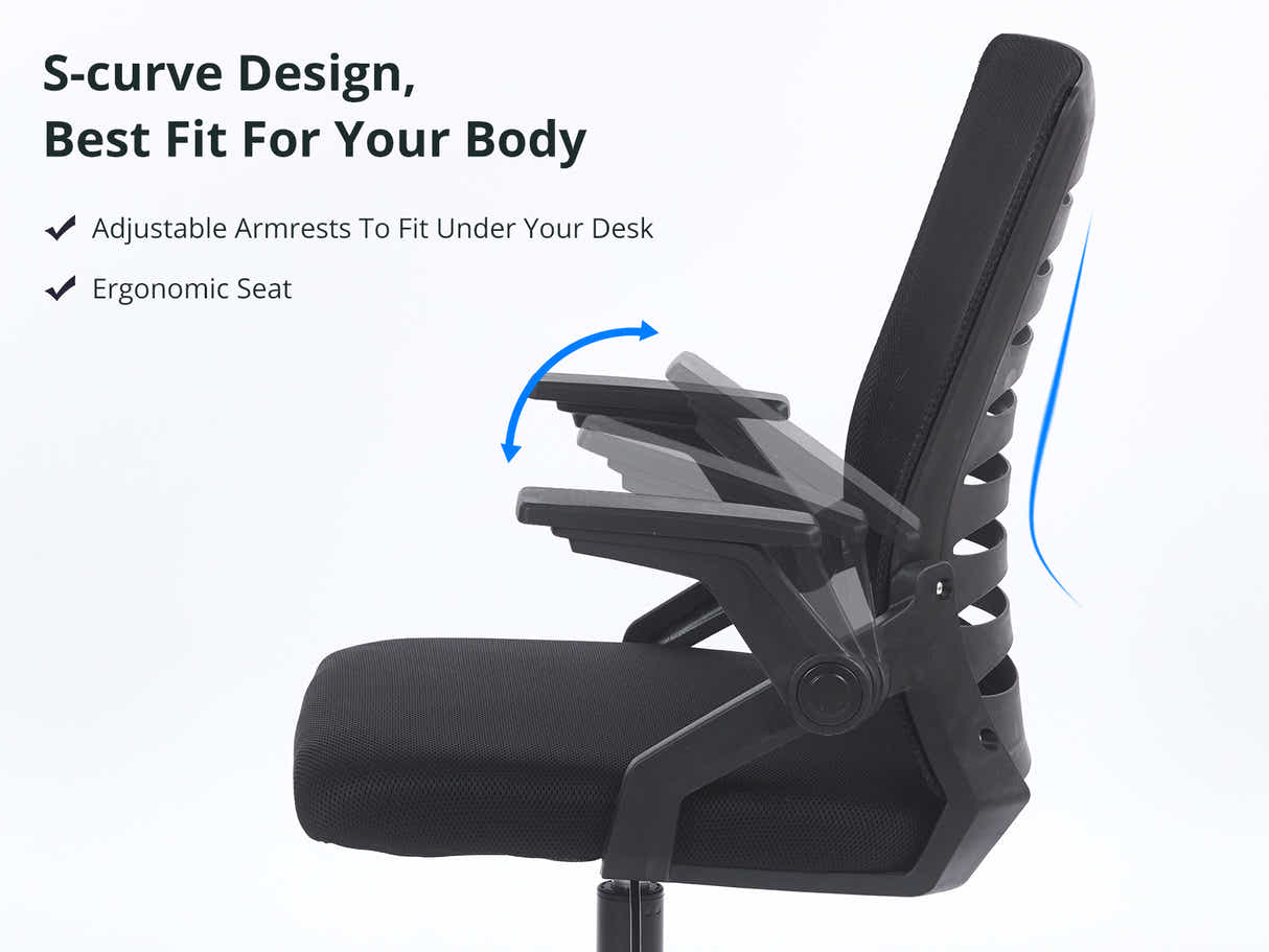 Salem Office Chair 096 - Black