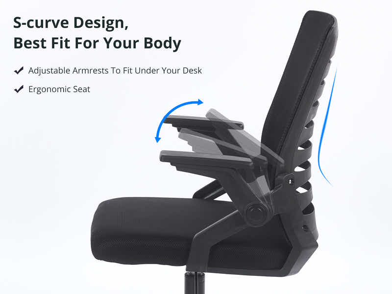 Salem Office Chair 096 all black