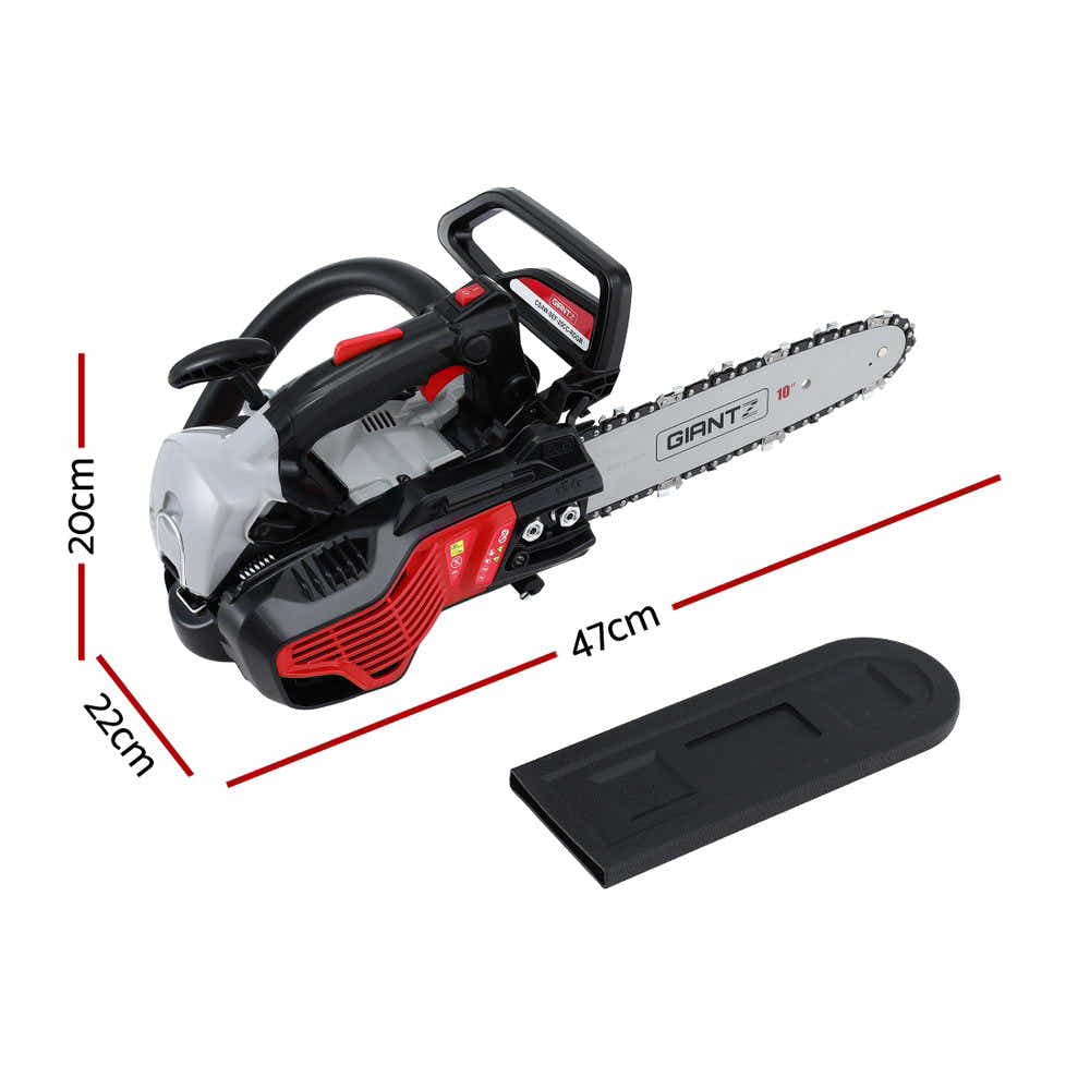 DS NA Giantz 25CC Petrol Chainsaw 10'' Bar Lightweight for Pruning Cutting