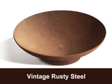 Fire Pit 90*27cm steel rusty